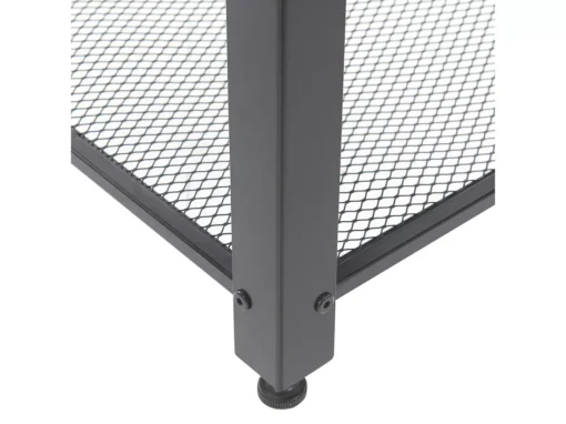 Table Appoint Bois Foncé Et Noire 45 X 45 Cm ASTON -Meilleur Meubles Magasin table basse 16614669