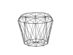 Table Appoint Noire Et Marron Clair ELIDA -Meilleur Meubles Magasin table basse 16614921