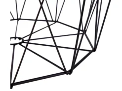 Table Appoint Noire Et Marron Clair ELIDA -Meilleur Meubles Magasin table basse 16614925