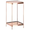 Table Appoint Cuivrée 29 X 29 X 60 Cm ALSEA -Meilleur Meubles Magasin table basse 16615509