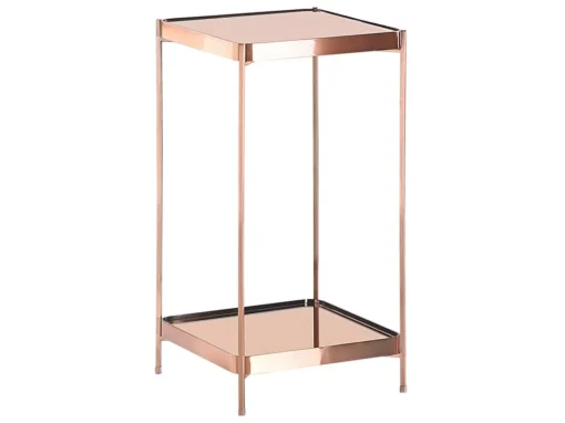 Table Appoint Cuivrée 29 X 29 X 60 Cm ALSEA -Meilleur Meubles Magasin table basse 16615509