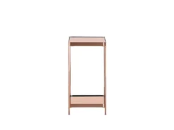 Table Appoint Cuivrée 29 X 29 X 60 Cm ALSEA -Meilleur Meubles Magasin table basse 16615515