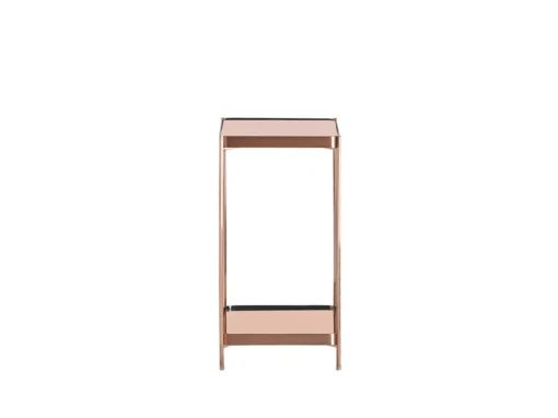 Table Appoint Cuivrée 29 X 29 X 60 Cm ALSEA -Meilleur Meubles Magasin table basse 16615515