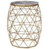 Table D'appoint En Acier Doré HALSEY -Meilleur Meubles Magasin table basse 16630815