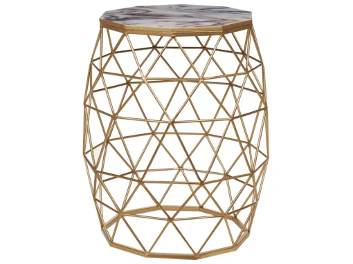 Table D'appoint En Acier Doré HALSEY -Meilleur Meubles Magasin table basse 16630815