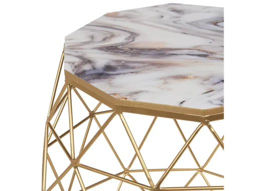 Table D'appoint En Acier Doré HALSEY -Meilleur Meubles Magasin table basse 16630821