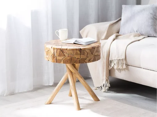 Table Appoint En Bois Clair THORSBY -Meilleur Meubles Magasin table basse 16630935