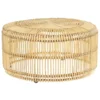 Table Basse Design En Rotin Clair LIMNI -Meilleur Meubles Magasin table basse 16678269