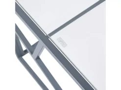 Table Basse Argentée En Verre ORLAND -Meilleur Meubles Magasin table basse 16679109