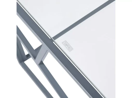 Table Basse Argentée En Verre ORLAND -Meilleur Meubles Magasin table basse 16679109