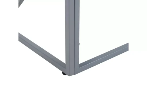 Table Basse Argentée En Verre ORLAND -Meilleur Meubles Magasin table basse 16679111
