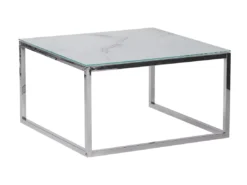 Lot De 2 Tables Basses Imitation Marbre Blanc BREA -Meilleur Meubles Magasin table basse 16679229