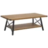 Table Basse Bois Foncé CARLIN -Meilleur Meubles Magasin table basse 16680013