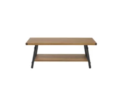 Table Basse Bois Foncé CARLIN -Meilleur Meubles Magasin table basse 16680019