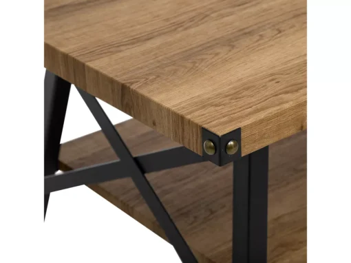 Table Basse Bois Foncé CARLIN -Meilleur Meubles Magasin table basse 16680023