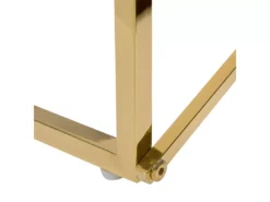 Table Basse Effet Marbre Blanc Structure Dorée EMPORIA -Meilleur Meubles Magasin table basse 16703365