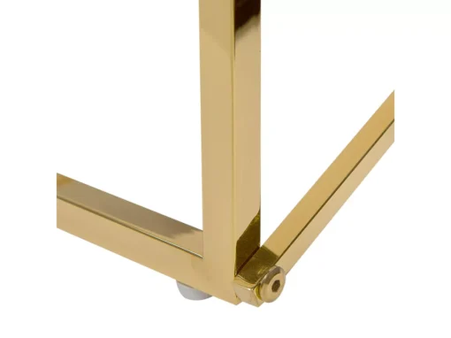 Table Basse Blanche Structure Dorée EMPORIA -Meilleur Meubles Magasin table basse 16703487