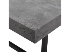 Table Basse Avec Effet Béton Et Pieds Noirs DELUZ -Meilleur Meubles Magasin table basse 16703497