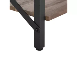 Table Basse Bois Foncé 100 X 55 Cm CARLIN -Meilleur Meubles Magasin table basse 16703657