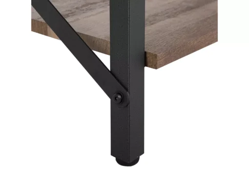 Table Basse Bois Foncé 100 X 55 Cm CARLIN -Meilleur Meubles Magasin table basse 16703657