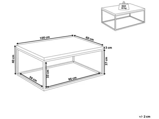 Table Basse En Bois De Teck PROVO II -Meilleur Meubles Magasin table basse 16703897