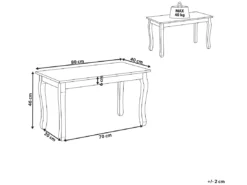 Table Basse Noire SNOOK -Meilleur Meubles Magasin table basse 16703929