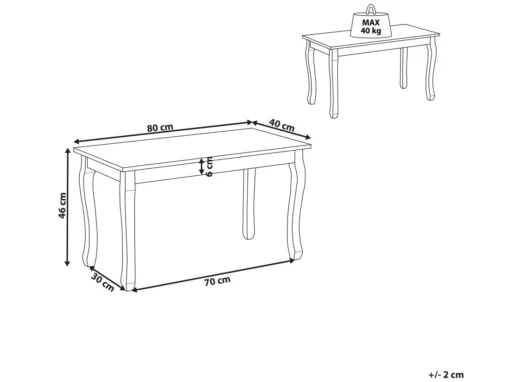 Table Basse Noire SNOOK -Meilleur Meubles Magasin table basse 16703929