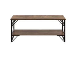 Table Basse Imitation Bois Foncé BOLTON -Meilleur Meubles Magasin table basse 16704003