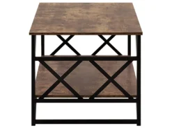 Table Basse Imitation Bois Foncé BOLTON -Meilleur Meubles Magasin table basse 16704007