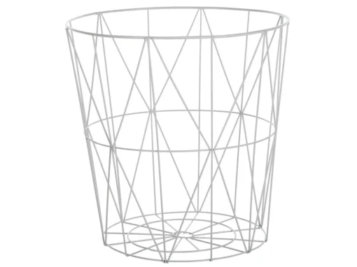 Table D'appoint Blanc Marron LANARK -Meilleur Meubles Magasin table basse 17120571
