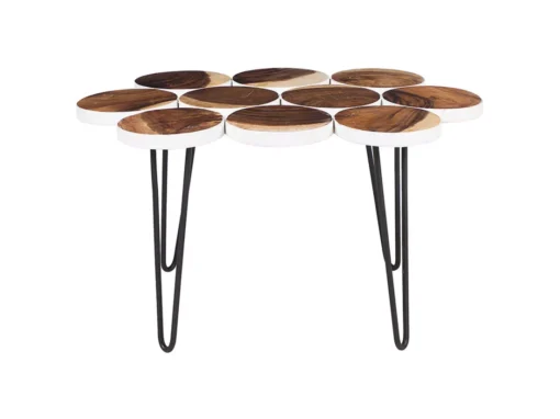 Table Appoint Blanche TIJUANA -Meilleur Meubles Magasin table basse 17120895