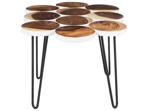Table Appoint Blanche TIJUANA -Meilleur Meubles Magasin table basse 17120901