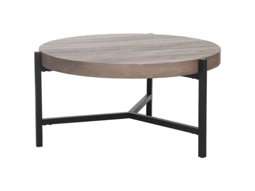 Table Basse Ronde Effet Bois Clair BONITA -Meilleur Meubles Magasin table basse 17166361