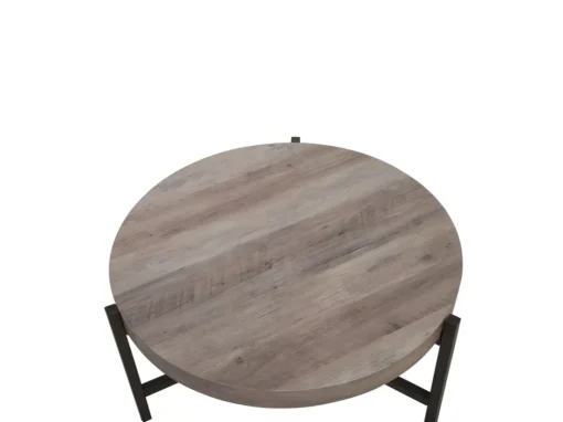 Table Basse Ronde Effet Bois Clair BONITA -Meilleur Meubles Magasin table basse 17166367