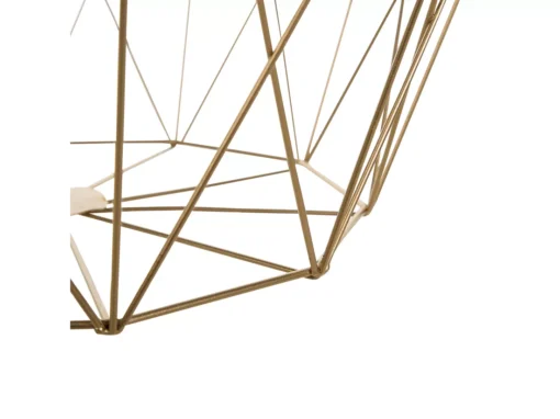 Table Appoint Dorée Avec Plateau En Bois ELIDA -Meilleur Meubles Magasin table basse 17425445