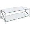 Table Basse Argentée AUDET -Meilleur Meubles Magasin table basse 17465893