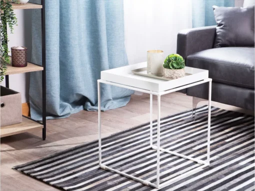 Table Basse Blanche SAXON -Meilleur Meubles Magasin table basse 17465933