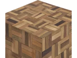 Table Basse En Bois De Teck GAMETI -Meilleur Meubles Magasin table basse 18096631