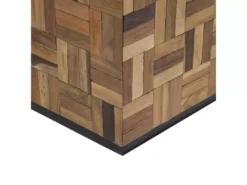 Table Basse En Bois De Teck GAMETI -Meilleur Meubles Magasin table basse 18096635