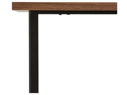 Table Basse Tokyo - Rectangulaire - MDF Et Métal - Noyer -Meilleur Meubles Magasin table basse 18874905