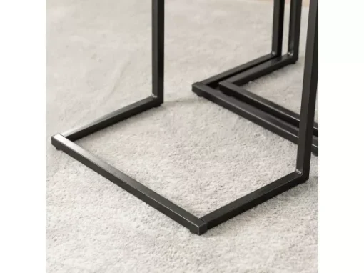 Lot De 3 Tables Basses Gigognes Set De 3 Tables D'appoint Empilables, FBT102-F -Meilleur Meubles Magasin table basse 19123907