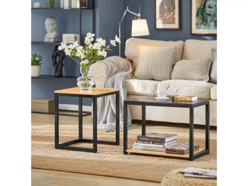 Tables Basses Gigognes - Set De 2, Fbt35-sch -Meilleur Meubles Magasin table basse 19124451