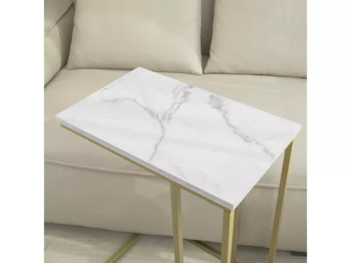 Table D’appoint Moderne Bout De Canapé À Café Table De Chevet Effet Marbre,fbt87-g -Meilleur Meubles Magasin table basse 19125517