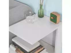 Table D'appoint Bout De Canapé Table Café Porte Magasine Porte Revues – Blanc, Fbt69-w -Meilleur Meubles Magasin table basse 19370257