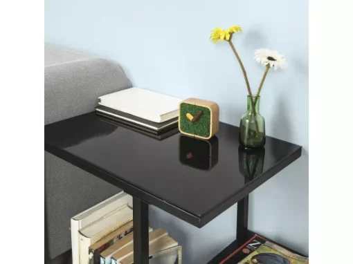 Bout De Canapé Table D’appoint Tables Basses Avec 3 Étagères De Rangement - Noir, Fbt65-sch -Meilleur Meubles Magasin table basse 19370269