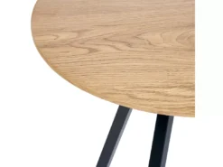 Table D'appoint Teinte Bois Clair Et Noir ATOKA -Meilleur Meubles Magasin table basse 21041911