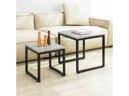 Tables Basses Gigognes - Set De 2, Fbt42-hg -Meilleur Meubles Magasin table basse 22741303