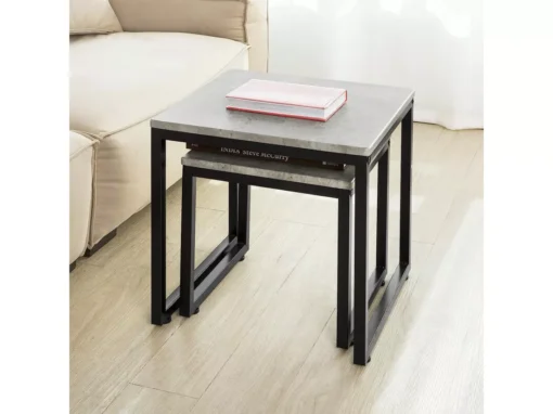Tables Basses Gigognes - Set De 2, Fbt42-hg -Meilleur Meubles Magasin table basse 22741307