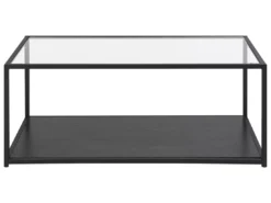 Table Basse Noire En Verre MEDORA -Meilleur Meubles Magasin table basse 23017109