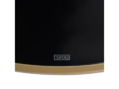 Table Basse Dorée Et Plateau Noir FLORENCE -Meilleur Meubles Magasin table basse 23017125